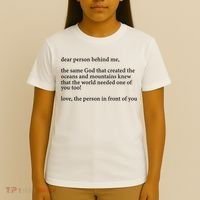 Carew Ellington You Are Loved Dear Person Behind Me T-Shirt thumb 4