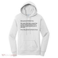 Carew Ellington You Are Loved Dear Person Behind Me Women's Hoodie thumb 0