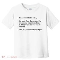 Carew Ellington You Are Loved Dear Person Behind Me Toddler T-Shirt thumb 0