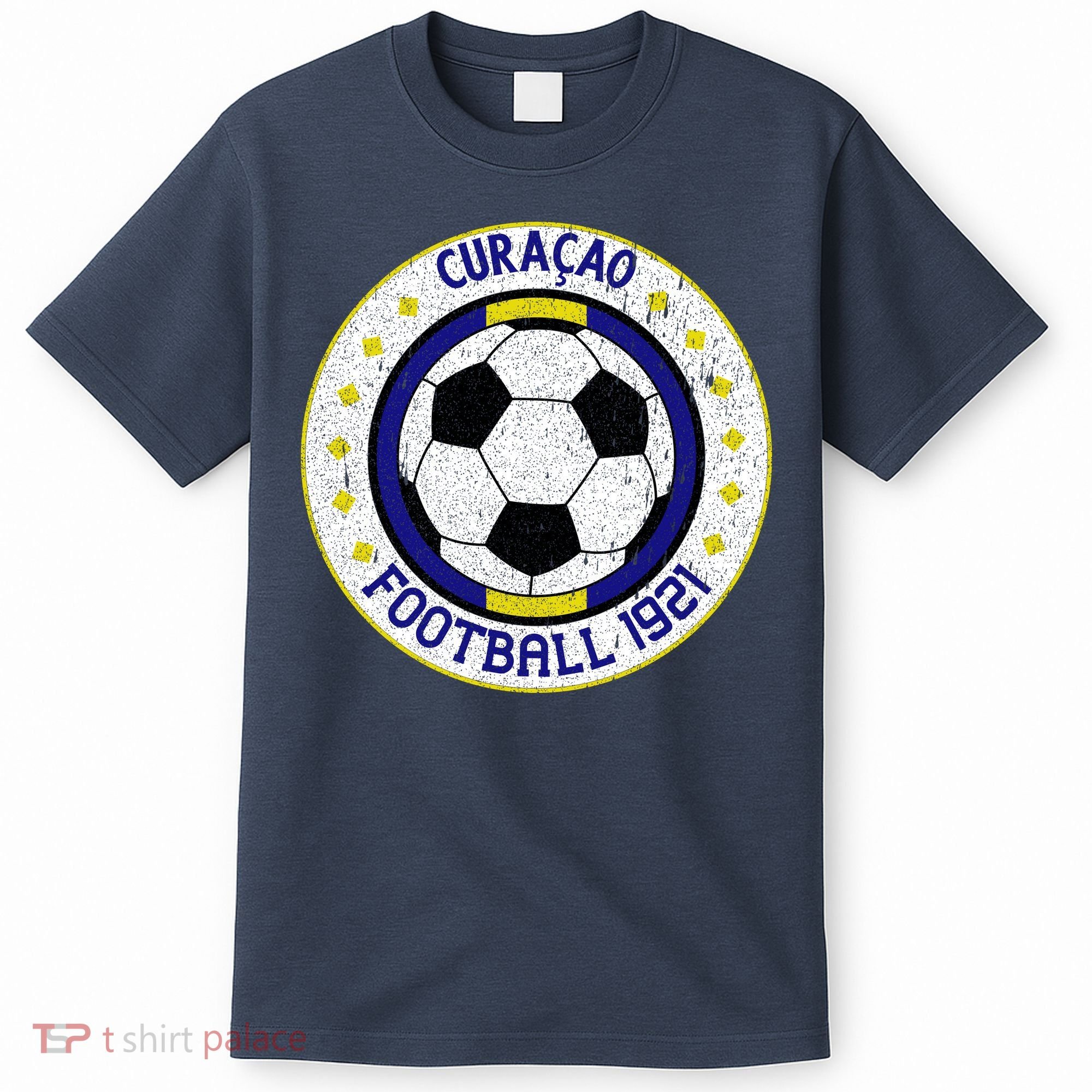 Curaçao Football 1921 Vintage Soccer Crest T-Shirt