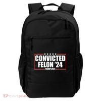 Convicted Felon 24 Trump 2024 Backpack thumb 0
