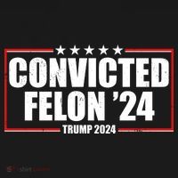 Convicted Felon 24 Trump 2024 Backpack thumb 2