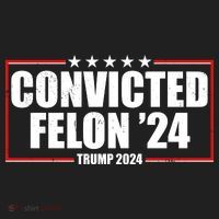 Convicted Felon 24 Trump 2024 Tumbler thumb 3