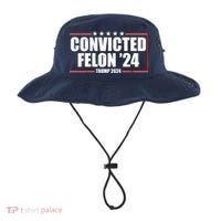 Convicted Felon 24 Trump 2024 Bucket Hat thumb 0