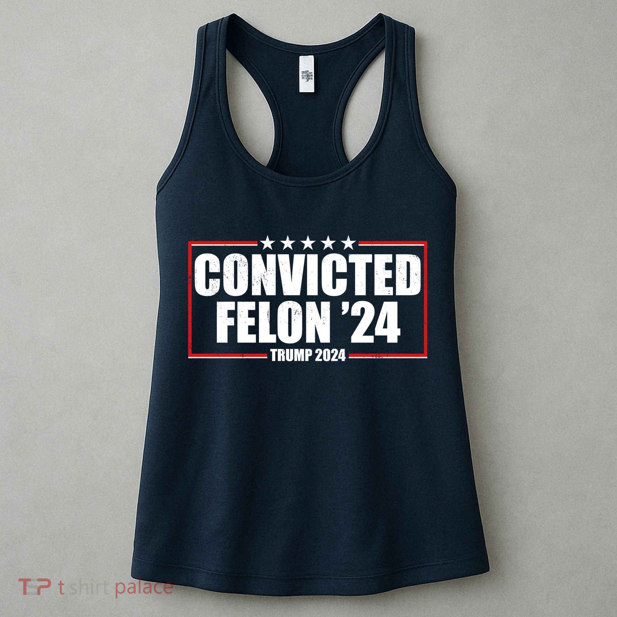 Convicted Felon 24 Trump 2024 Women's Tank Top