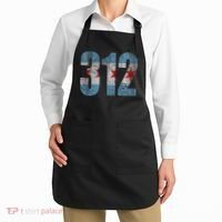Chicago Flag 312 Apron thumb 2