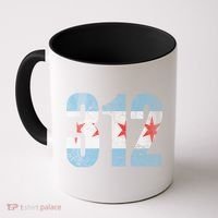 Chicago Flag 312 Coffee Mug thumb 0