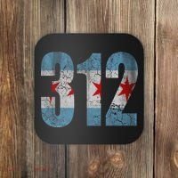 Chicago Flag 312 Coaster thumb 0