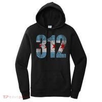Chicago Flag 312 Women's Hoodie thumb 0