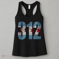 Chicago Flag 312 Women's Tank Top thumb 3