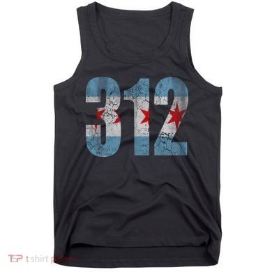 Chicago Flag 312 Tank Top