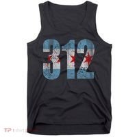 Chicago Flag 312 Tank Top thumb 0