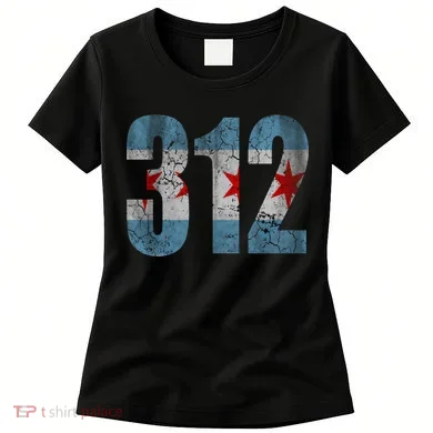 Chicago Flag 312 Women's T-Shirt