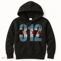 Chicago Flag 312 Kids Hoodie thumb 0