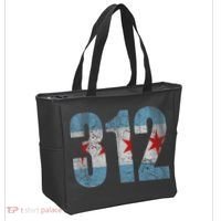 Chicago Flag 312 Tote Bag thumb 2