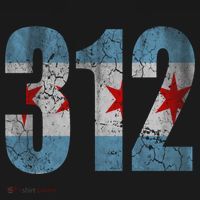 Chicago Flag 312 Full Zip Hoodie thumb 2