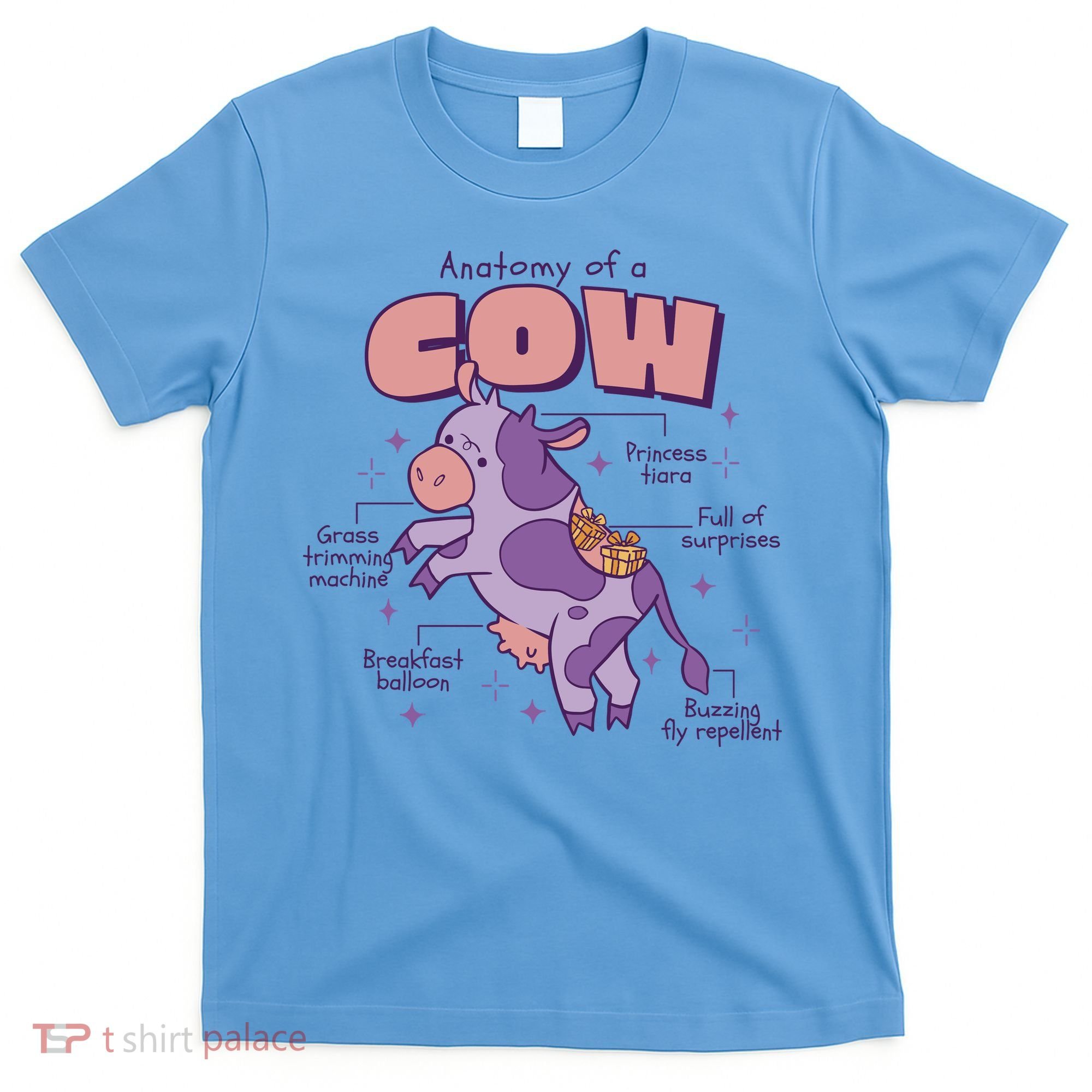 Cow Funny Anatomy T-Shirt