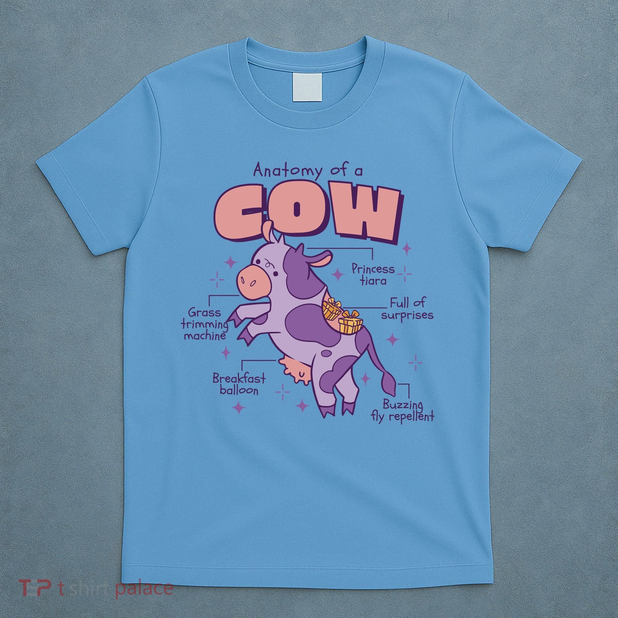 Cow Funny Anatomy T-Shirt