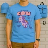 Cow Funny Anatomy T-Shirt thumb 5