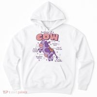 Cow Funny Anatomy Hoodie thumb 0