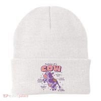 Cow Funny Anatomy Beanie thumb 0