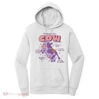 Cow Funny Anatomy Women's Hoodie thumb 0
