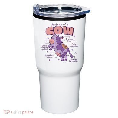 Cow Funny Anatomy Tumbler