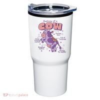 Cow Funny Anatomy Tumbler thumb 0