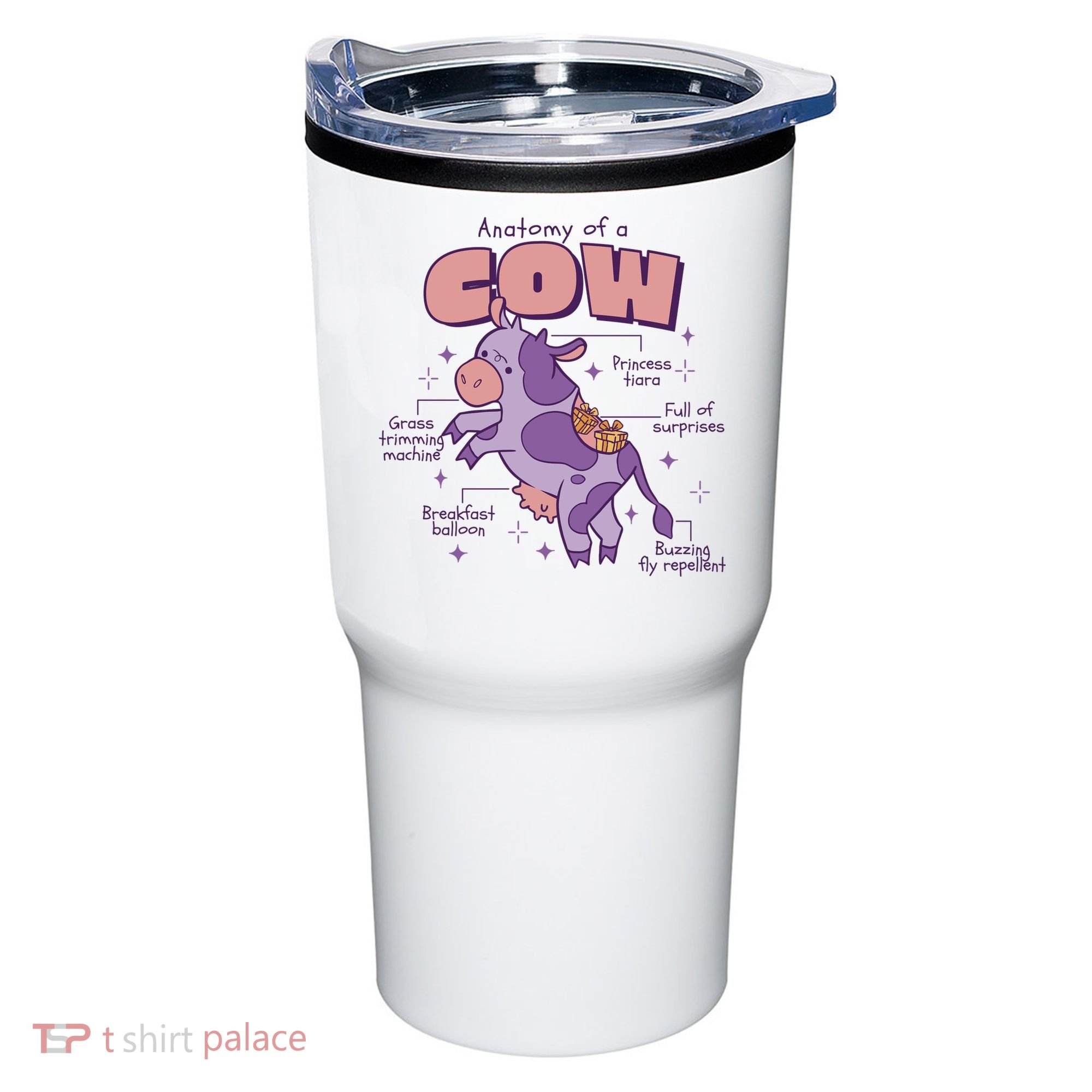 Cow Funny Anatomy Tumbler