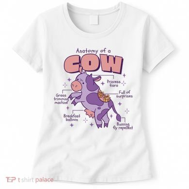 Cow Funny Anatomy Women's T-Shirt