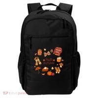Cute Fall Autumn Little Things Retro Fall Hello Autumn Backpack thumb 0