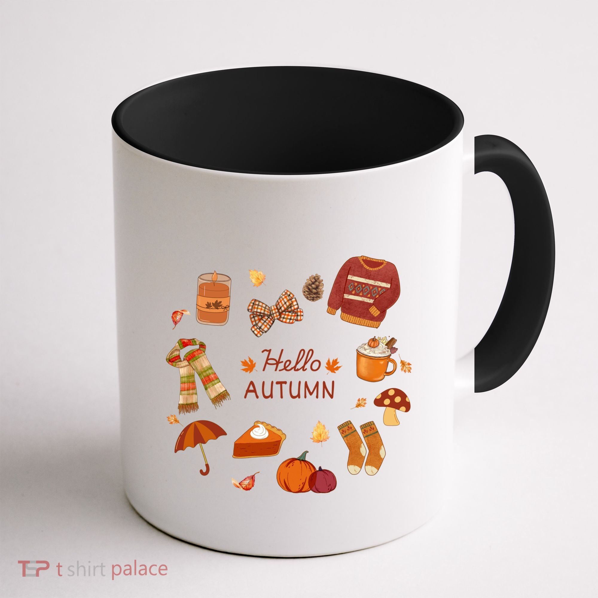 Cute Fall Autumn Little Things Retro Fall Hello Autumn Coffee Mug