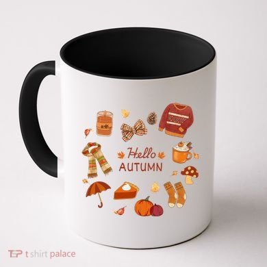 Cute Fall Autumn Little Things Retro Fall Hello Autumn Coffee Mug