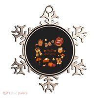 Cute Fall Autumn Little Things Retro Fall Hello Autumn Ornament thumb 0