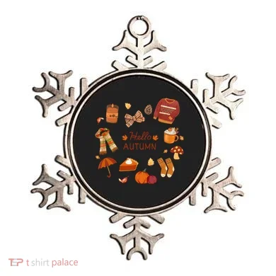 Cute Fall Autumn Little Things Retro Fall Hello Autumn Ornament