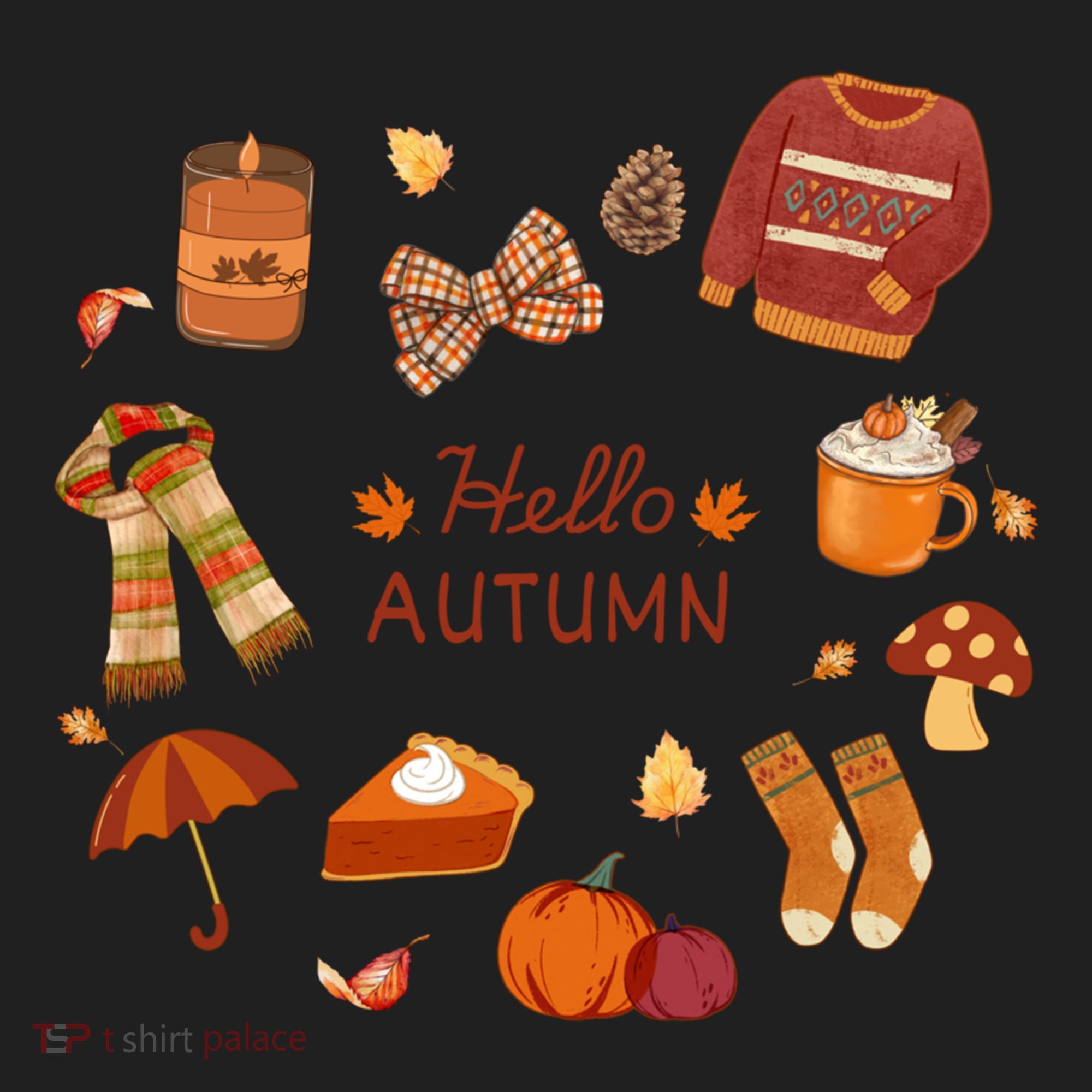 Cute Fall Autumn Little Things Retro Fall Hello Autumn Hat