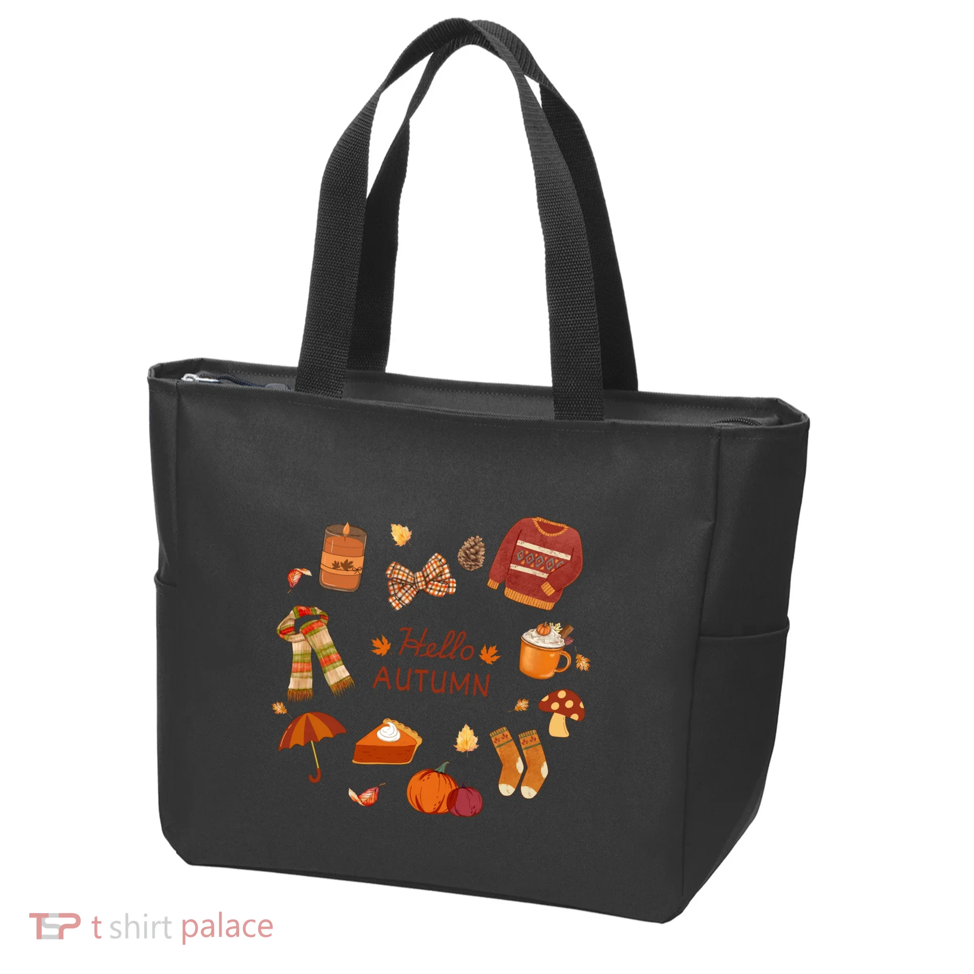 Cute Fall Autumn Little Things Retro Fall Hello Autumn Tote Bag