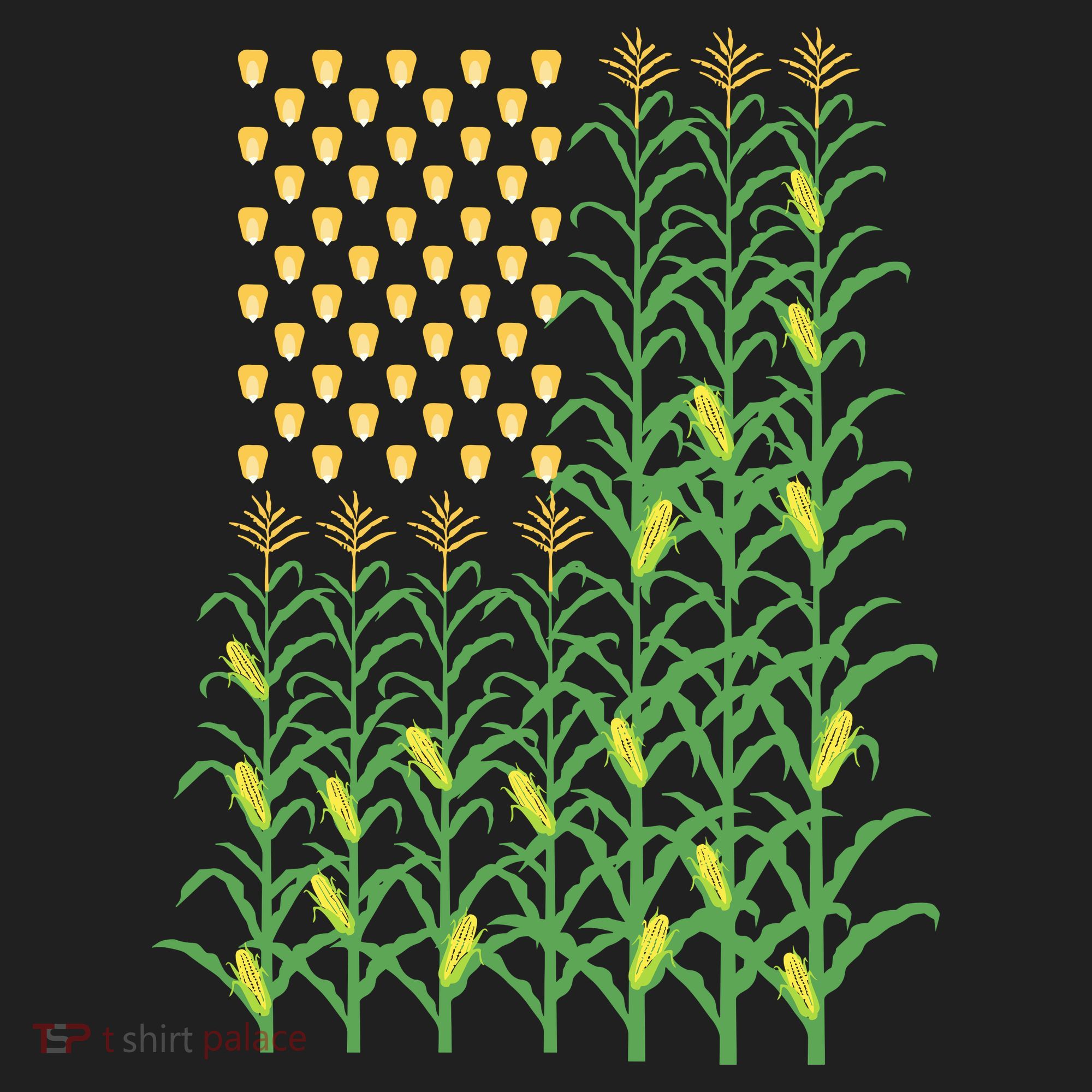 Corn Farmer American Flag Crop Farmers Farm Farming Gift Beanie