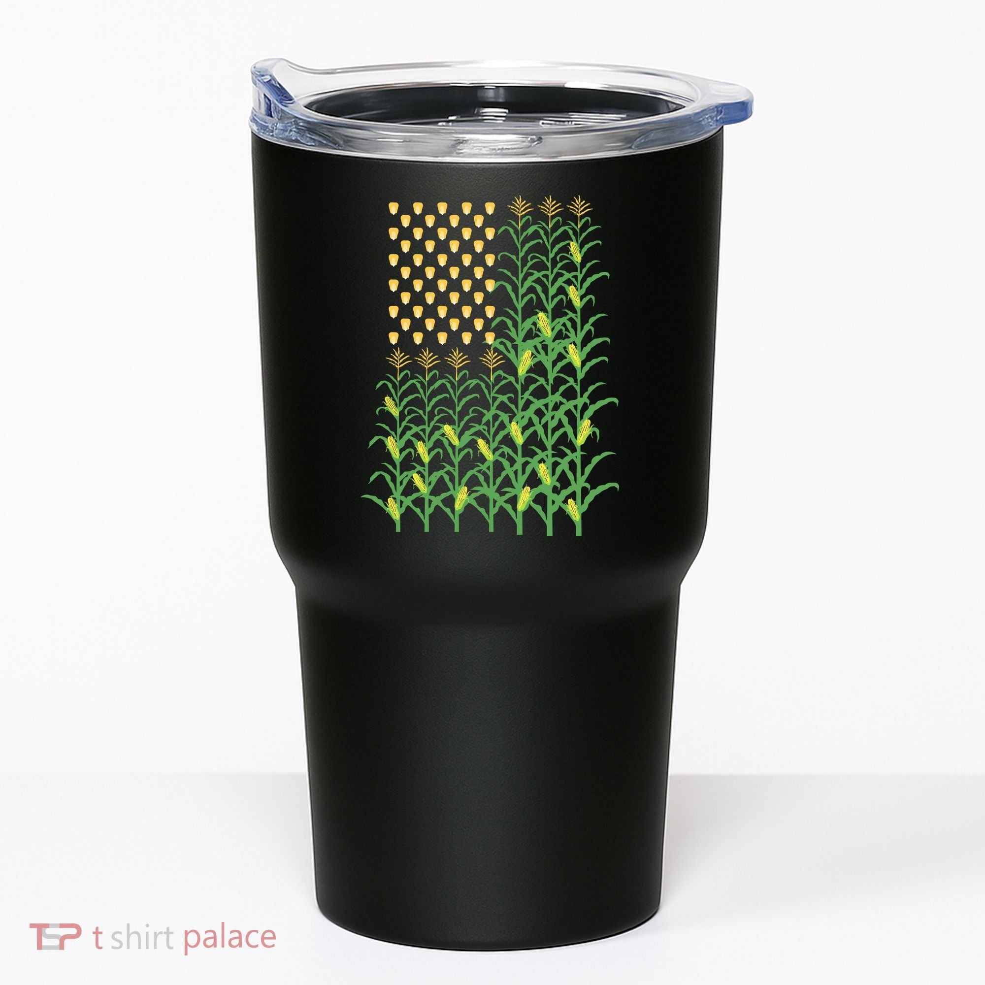 Corn Farmer American Flag Crop Farmers Farm Farming Gift Tumbler