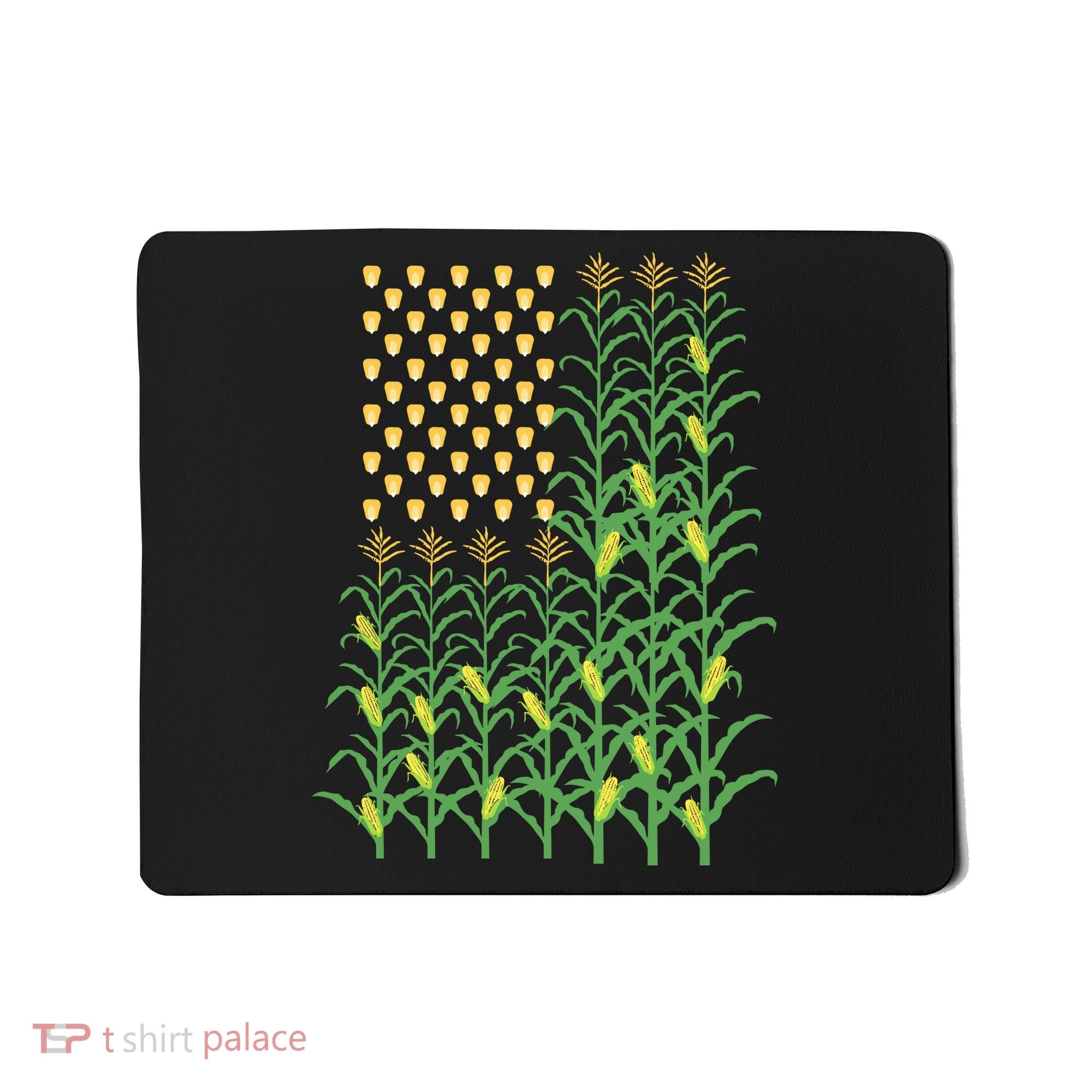 Corn Farmer American Flag Crop Farmers Farm Farming Gift Mousepad