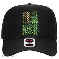 Corn Farmer American Flag Crop Farmers Farm Farming Gift Hat thumb 0