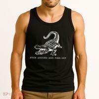 Crocodile Fuck Around And Find Out Tank Top thumb 3