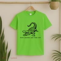 Crocodile Fuck Around And Find Out T-Shirt thumb 2