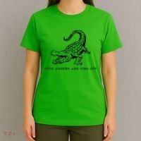 Crocodile Fuck Around And Find Out T-Shirt thumb 4