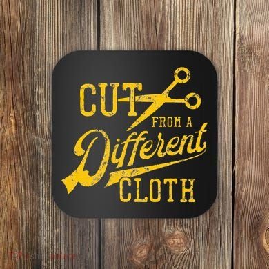 Cut From A Different Cloth Urban Hip Hop Coaster