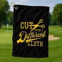 Cut From A Different Cloth Urban Hip Hop Golf Towel thumb 1