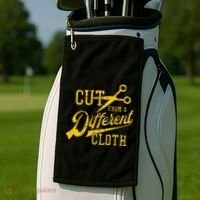 Cut From A Different Cloth Urban Hip Hop Golf Towel thumb 2
