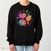 Cute Funny Astronaut Space Kitty Cats Women's Sweatshirt thumb 0
