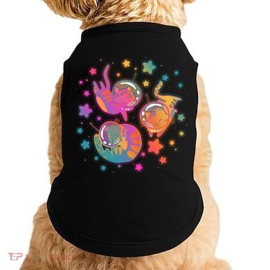 Cute Funny Astronaut Space Kitty Cats Doggie Tank