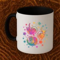 Cute Funny Astronaut Space Kitty Cats Coffee Mug thumb 2